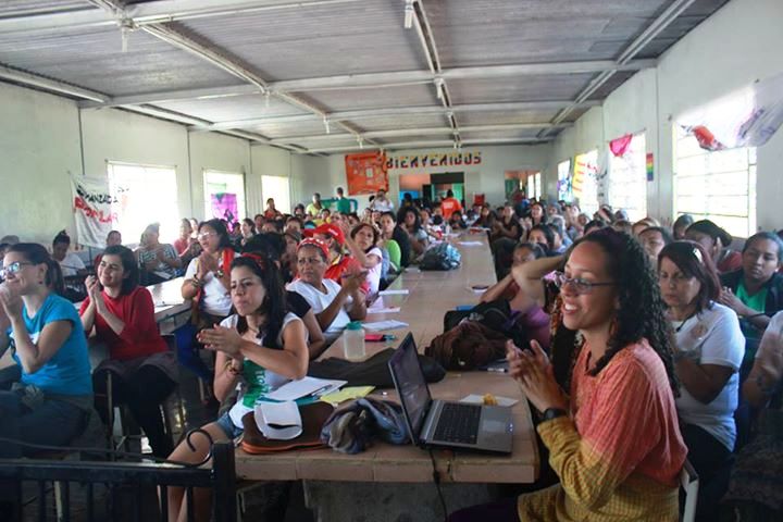 École de féminisme populaire, commune "La Azulita", État de Mérida, 2 au 5 octobre 2015